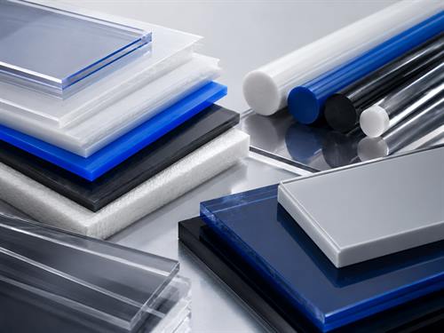 Cast acrylic sheets in a full range of colours